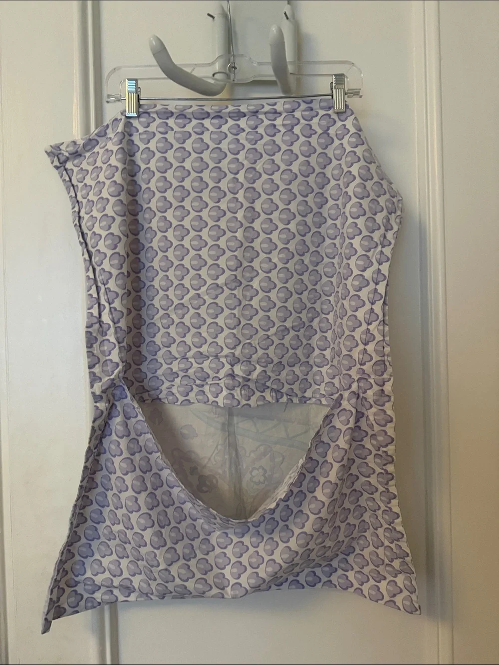 PBK Lavender Turquoise Floral Seashell Reversible Duvet Cover & Pillow Sham